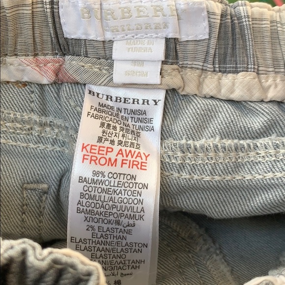 BURBERRY infant jeans and cardigan - Picture 5 of 8